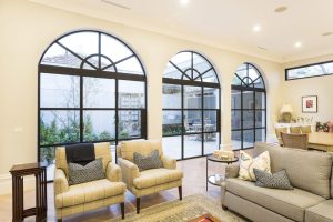 arched steel doors middle park